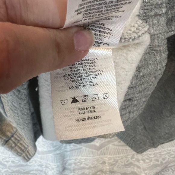 EUC ADORABLE COLOR BLOCK CHEVRON CUTE CUFF HEMLINE SWEATSHIRT L LARGE - Picture 5 of 10